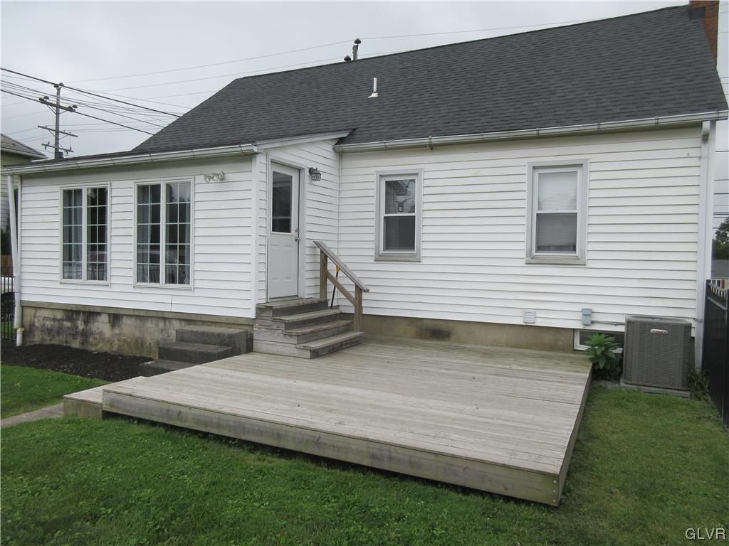 Back deck