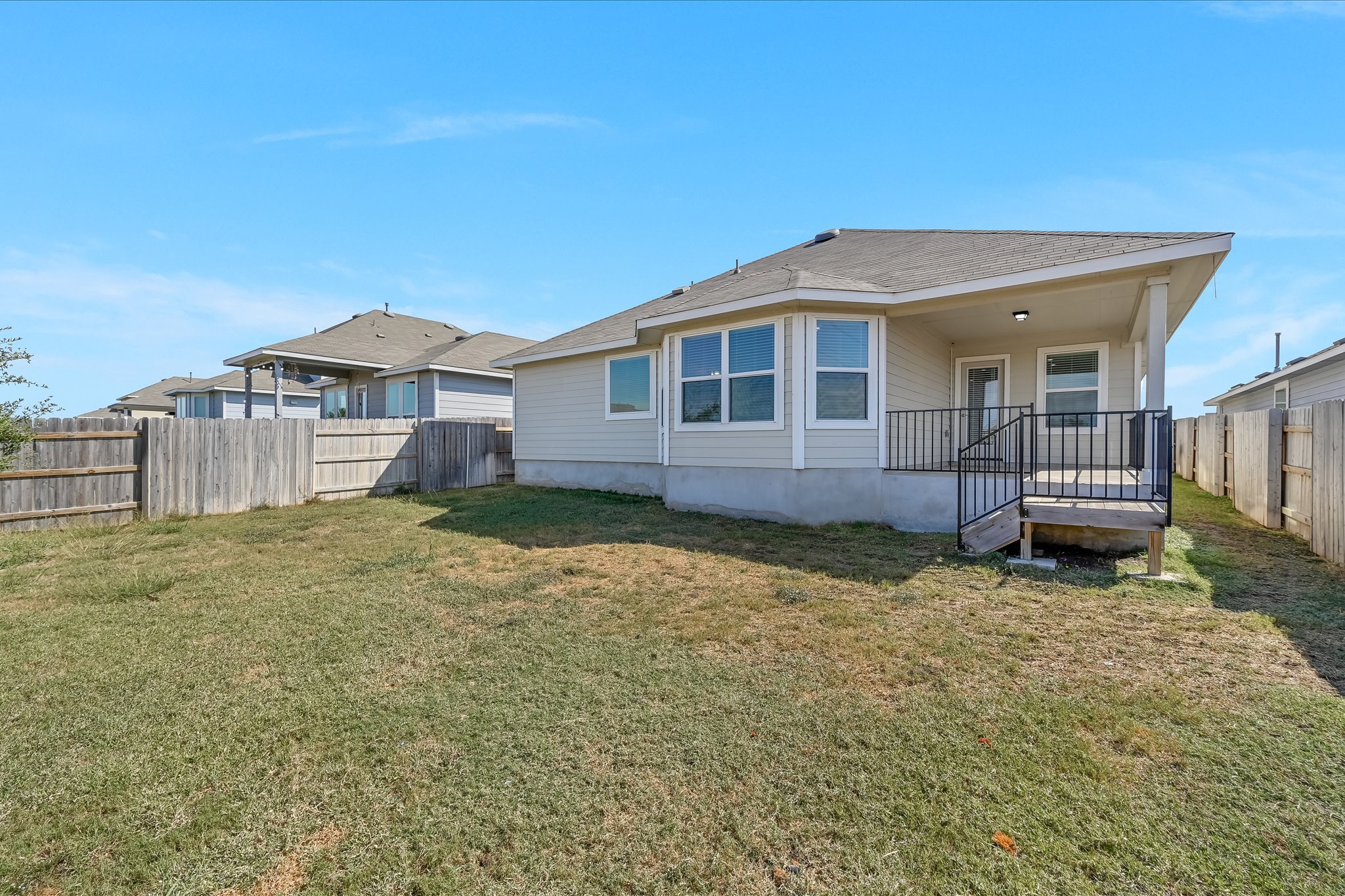 201 Spiny Lizard Lane San Marcos, TX 78666 - Photo 19 of 20 a house view with a garden space