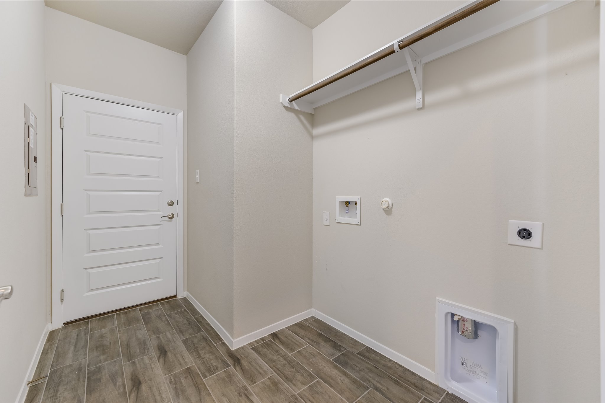 201 Spiny Lizard Lane San Marcos, TX 78666 - Photo 8 of 20 a view of walk in closet with empty racks