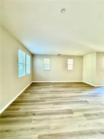 a view of a room and window