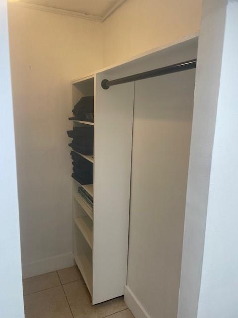 2900 Northeast 30th Street, Unit B2 Fort Lauderdale, FL 33306 - Photo 14 of 31 a view of walk in closet with empty racks
