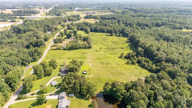 a view of city and ocean