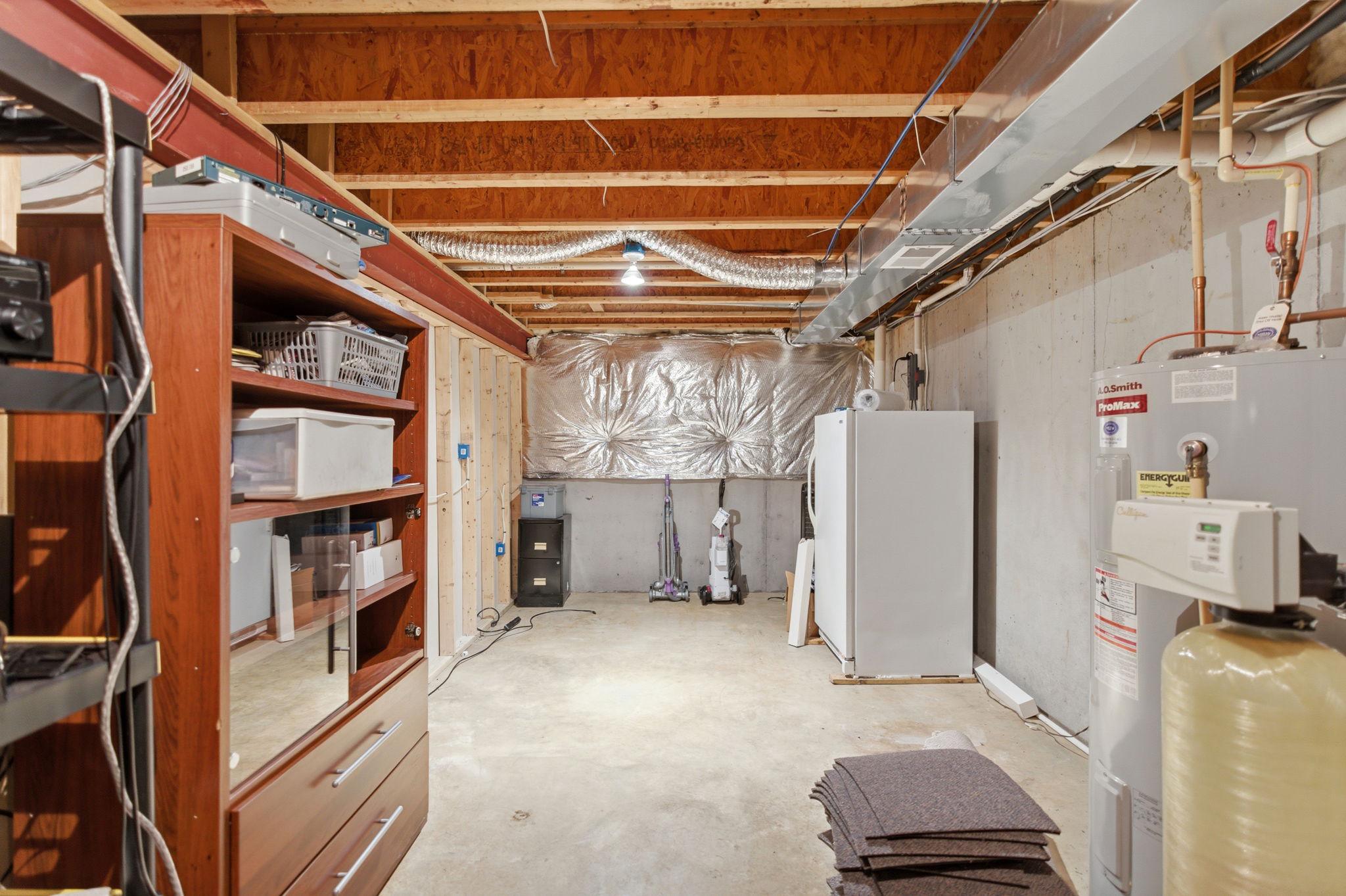 457 Hughs Road Charles Town, WV 25414 - Photo 49 of 73 Spacious unfinished basement ready for ideas.