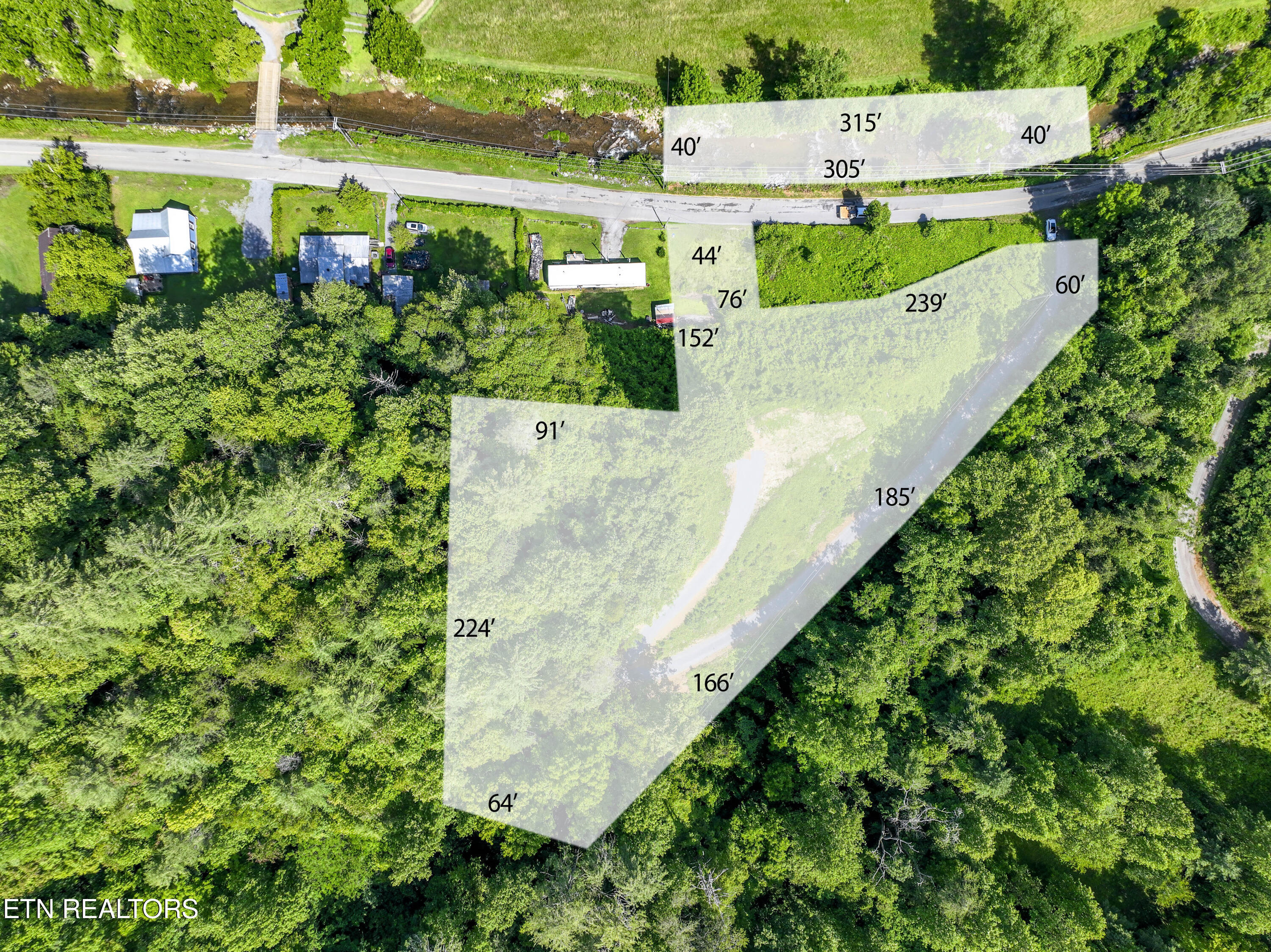 Tbd Blue Mill Road Del Rio, TN 37727 - Photo 14 of 28 a1DJI_0575L