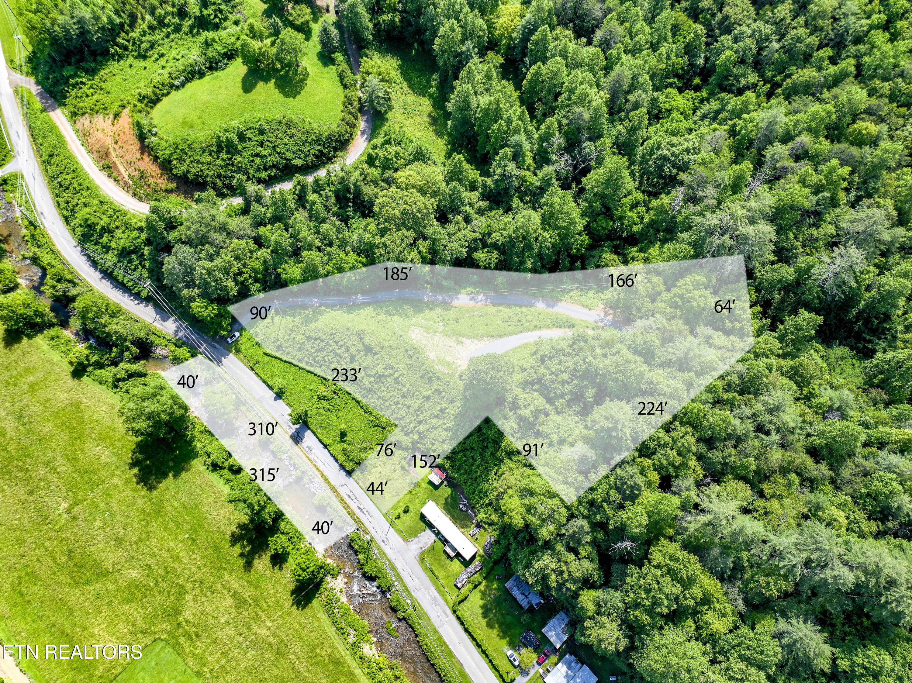 Tbd Blue Mill Road Del Rio, TN 37727 - Photo 15 of 28 a1DJI_0615L