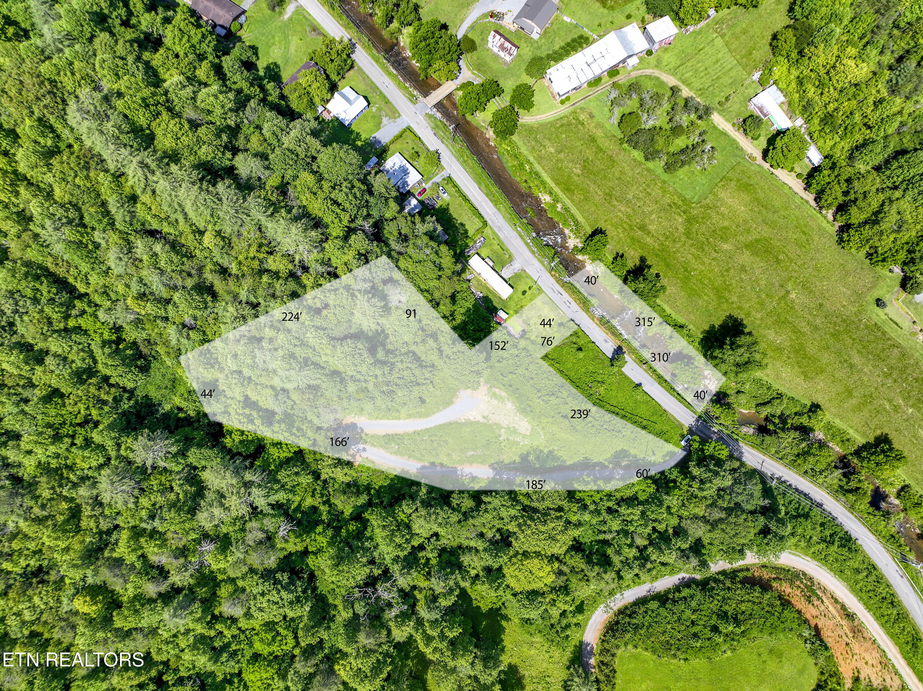 Tbd Blue Mill Road Del Rio, TN 37727 - Photo 17 of 28 a1DJI_0657L