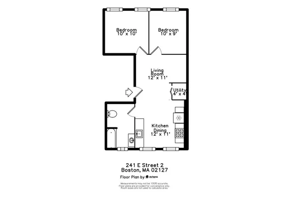 $3,500 | 241 E Street, Unit 2, Boston, MA 02127