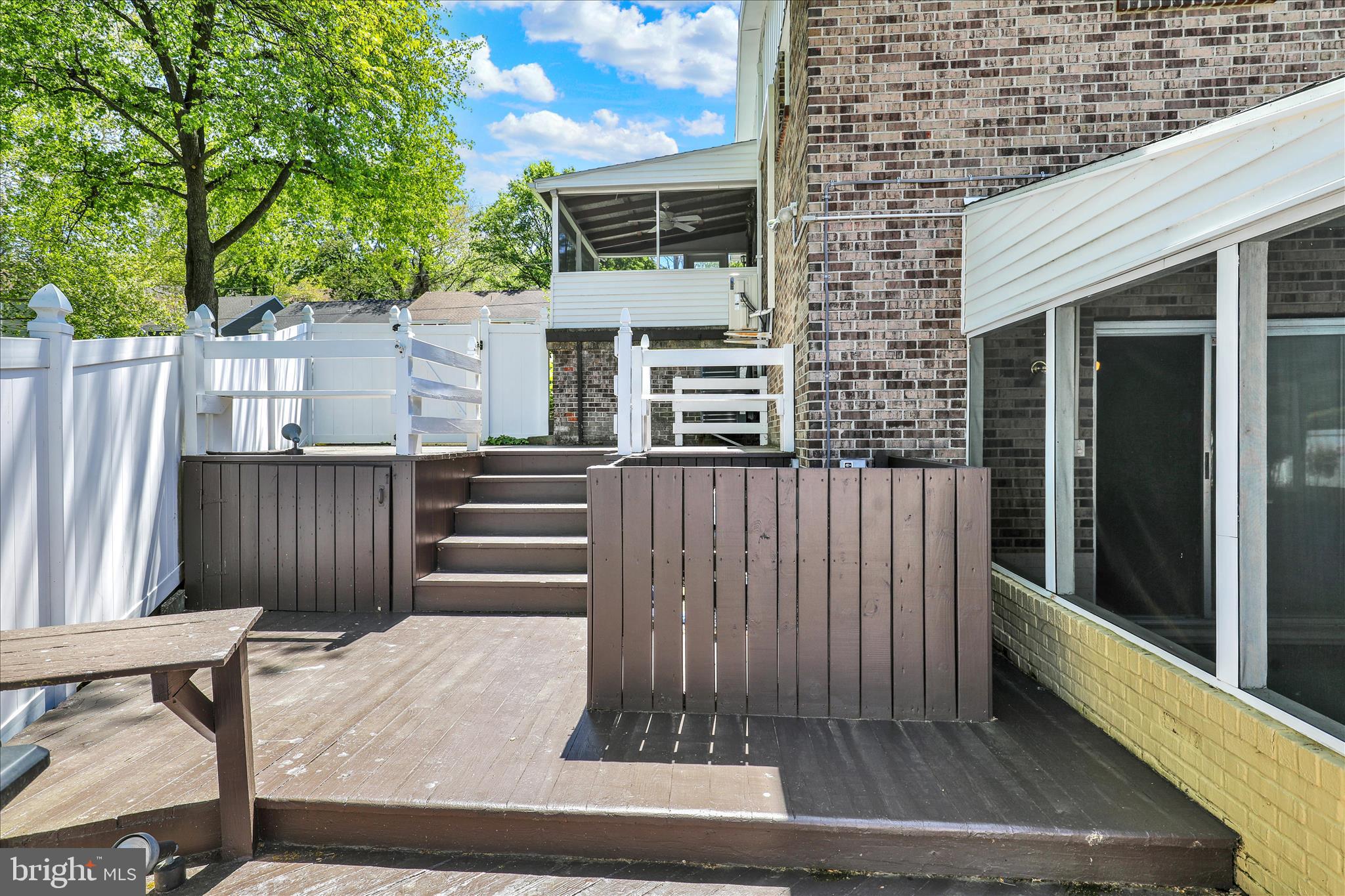 833 Joan Terrace Reading, PA 19611 - Photo 14 of 51 Two-tiered entertaining deck