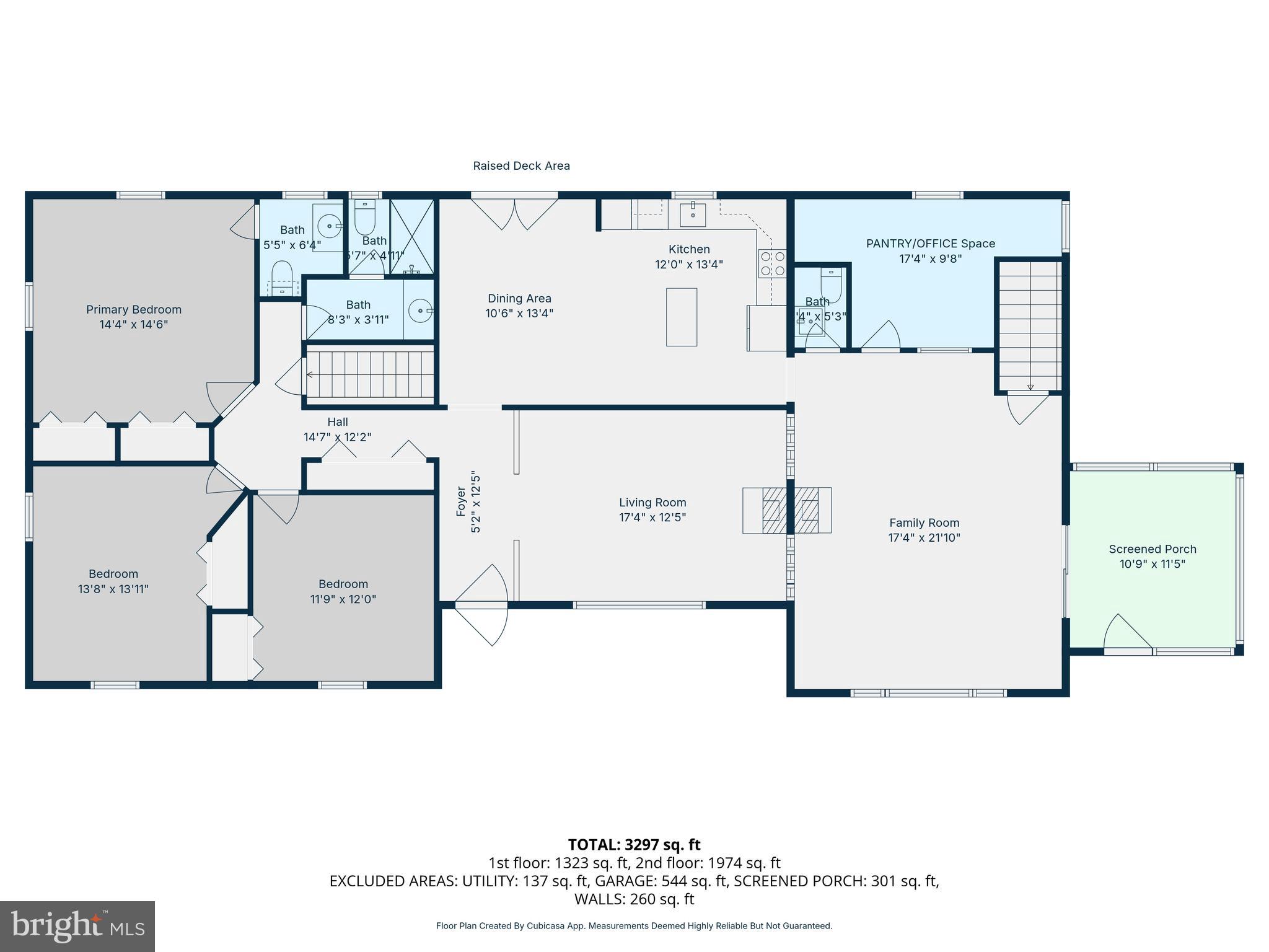 833 Joan Terrace Reading, PA 19611 - Photo 50 of 51 Main level floor plan
