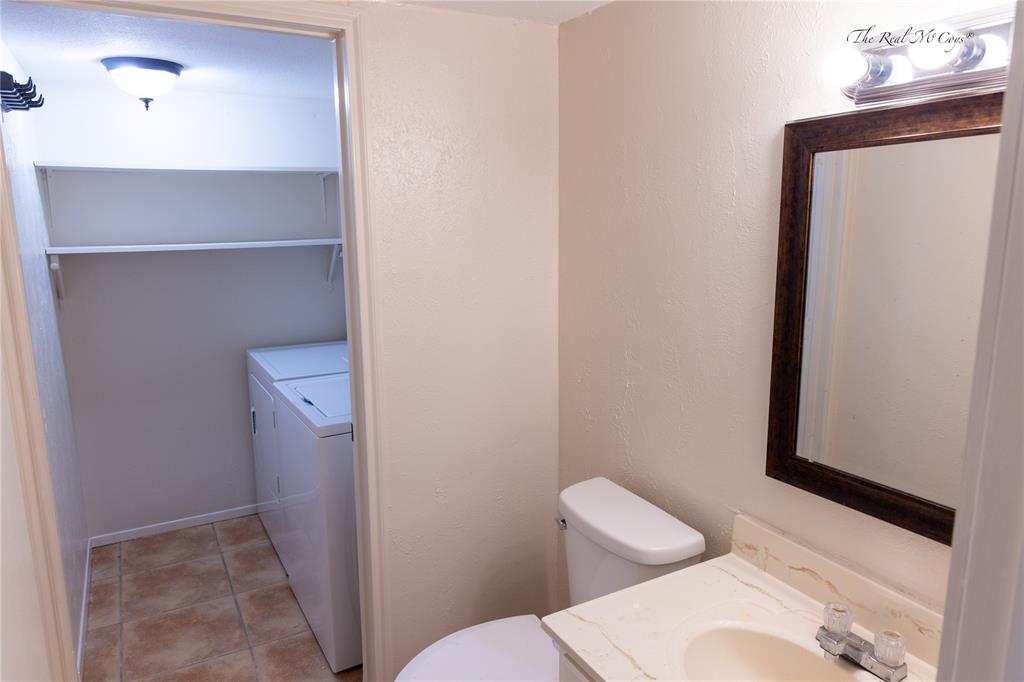 3101 Raintree Drive Plano, TX 75074 - Photo 15 of 17 Bathroom and Utility, all in one.