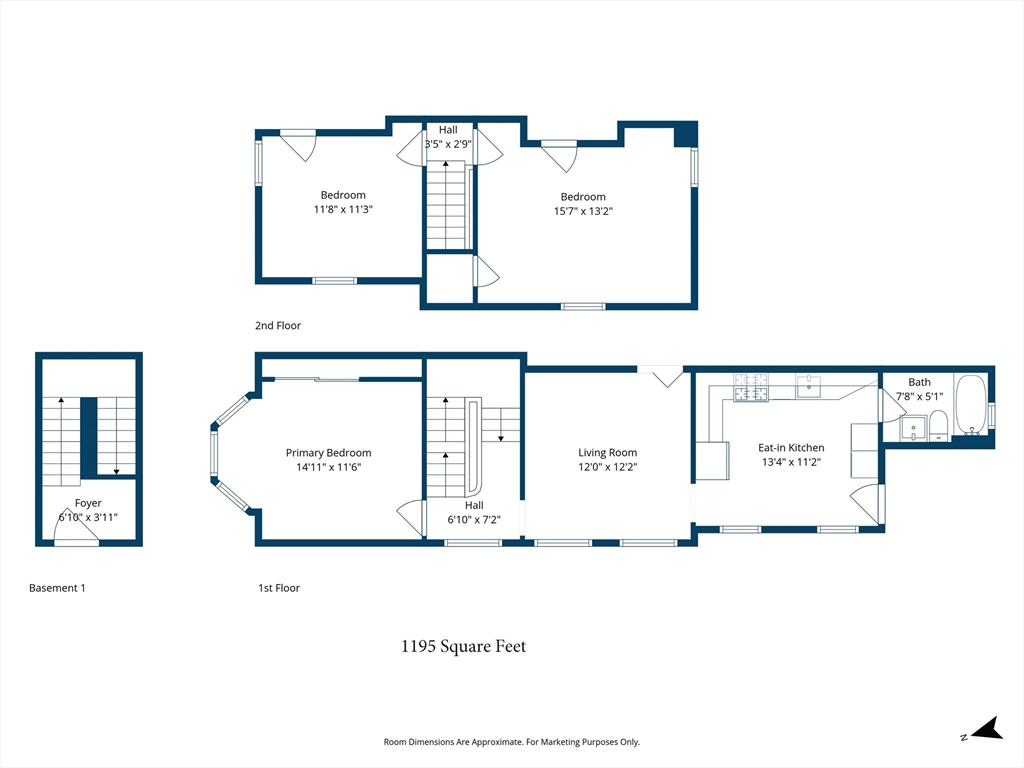 163-165 Chestnut Street Waltham, MA 02453 - Photo 39 of 41 a picture of a floor plan