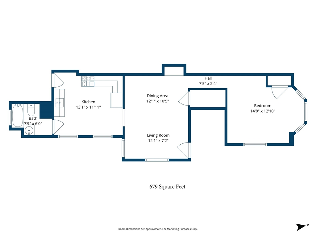 163-165 Chestnut Street Waltham, MA 02453 - Photo 40 of 41 a picture of a floor plan