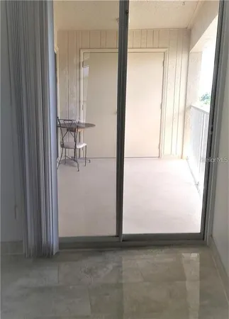 a view of front door