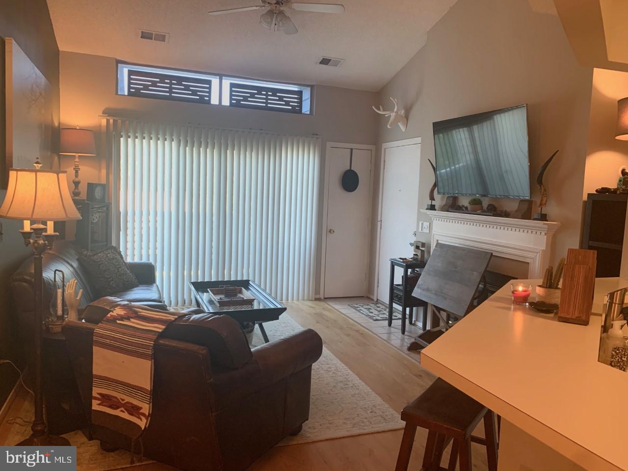 11703 E Summerchase Circle Reston, VA 20194 - Photo 3 of 16 Living room with Fireplace