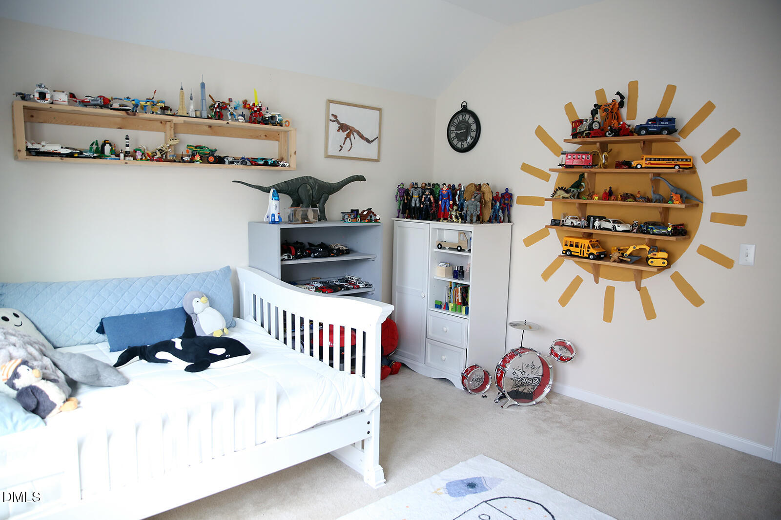 101 Inkwood Place Cary, NC 27519 - Photo 27 of 35 a bedroom with a bed and cabinets