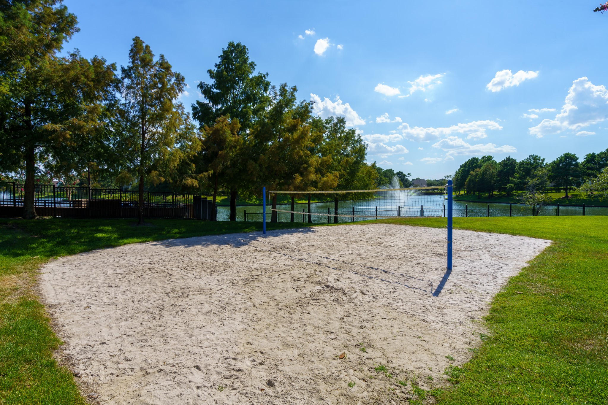 6506 Monte Bello Ridge Lane Houston, TX 77041 - Photo 26 of 35 a view of a backyard with green space