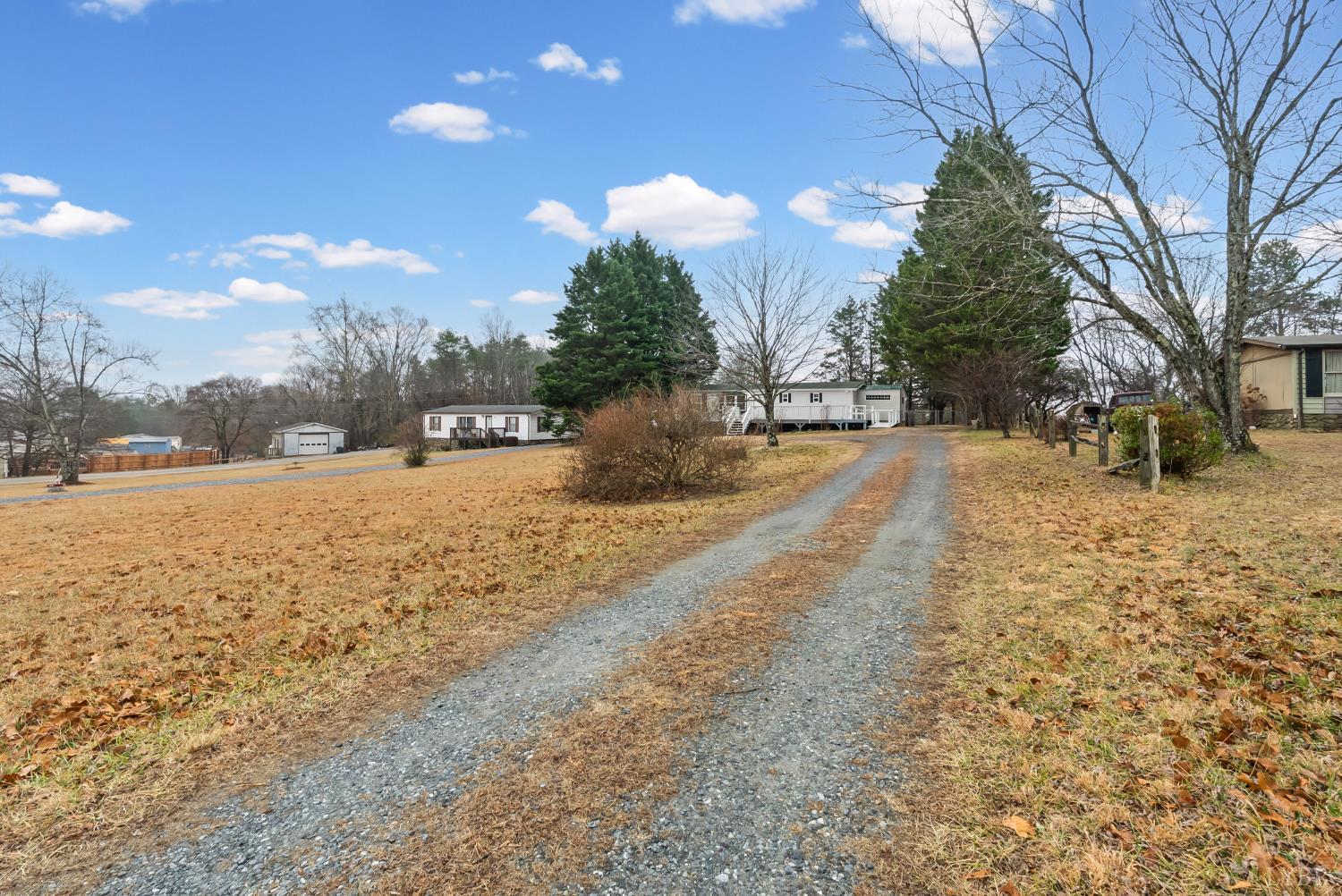 2443 Sunnymeade Road Rustburg, VA 24588 - Photo 29 of 36 a view of a yard with a tree