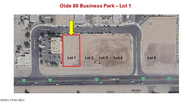 $187,275 | Lot 1 Olde 80 Business Park, Yuma, AZ 85365