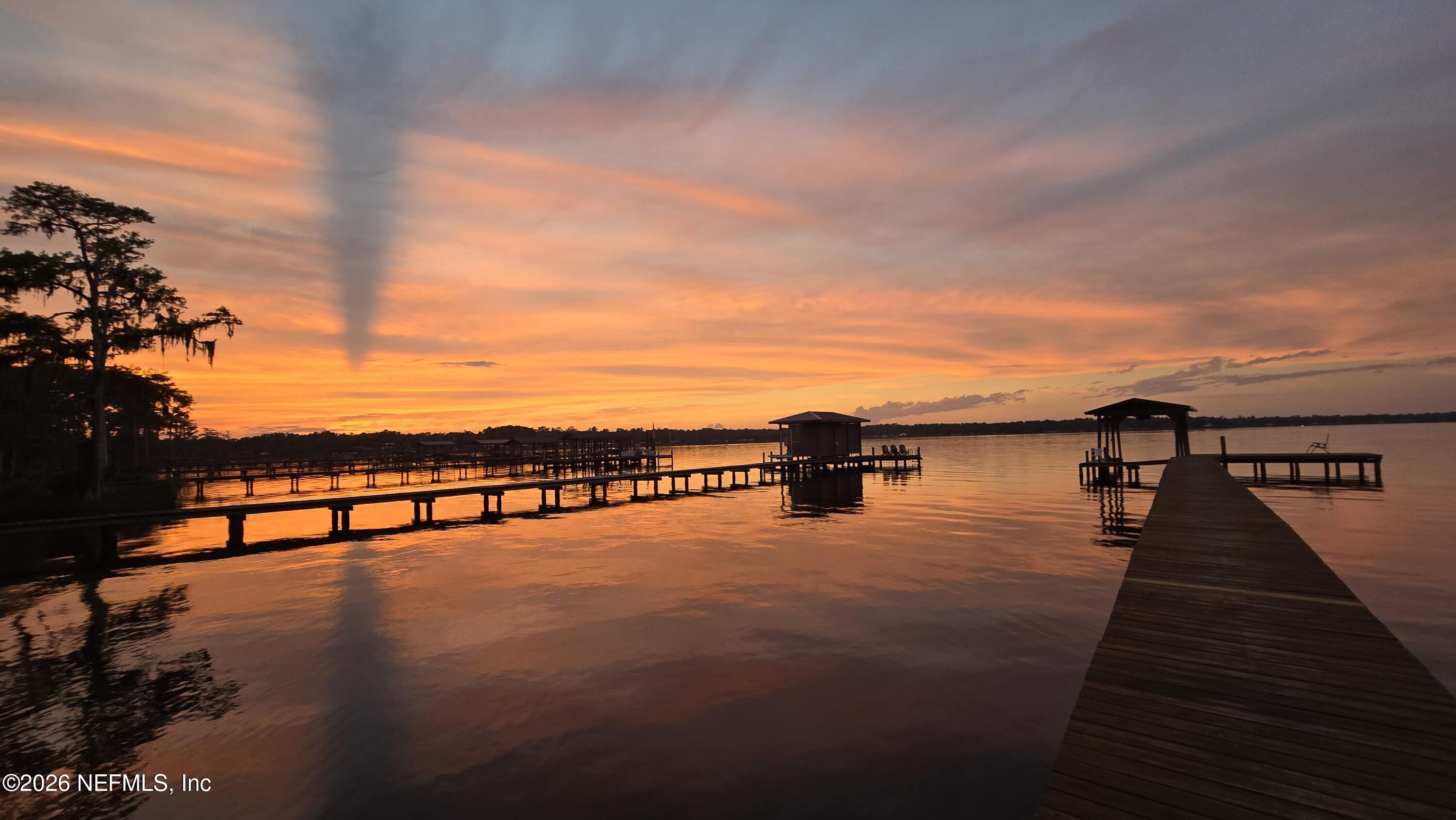 3154 Nautilus Road Middleburg, FL 32068 - Photo 53 of 61 Evening Shot from Dock
