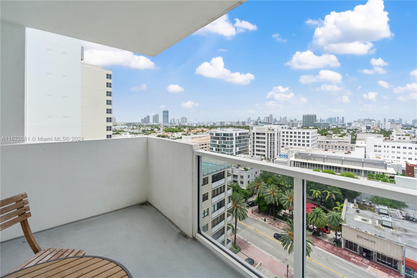 100 Lincoln Road, Unit 1422 Miami Beach, FL 33139 - Photo 25 of 35 a view of a balcony with city view