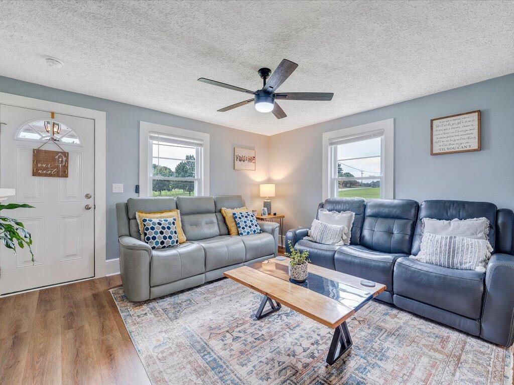 214 Spring Road Patrick Springs, VA 24133 - Photo 4 of 49 a living room with furniture and a rug
