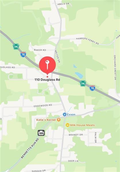 110 Douglass Road Beaver Falls, PA 15010 - Photo 18 of 18 a bathroom with a sink mirror and vanity