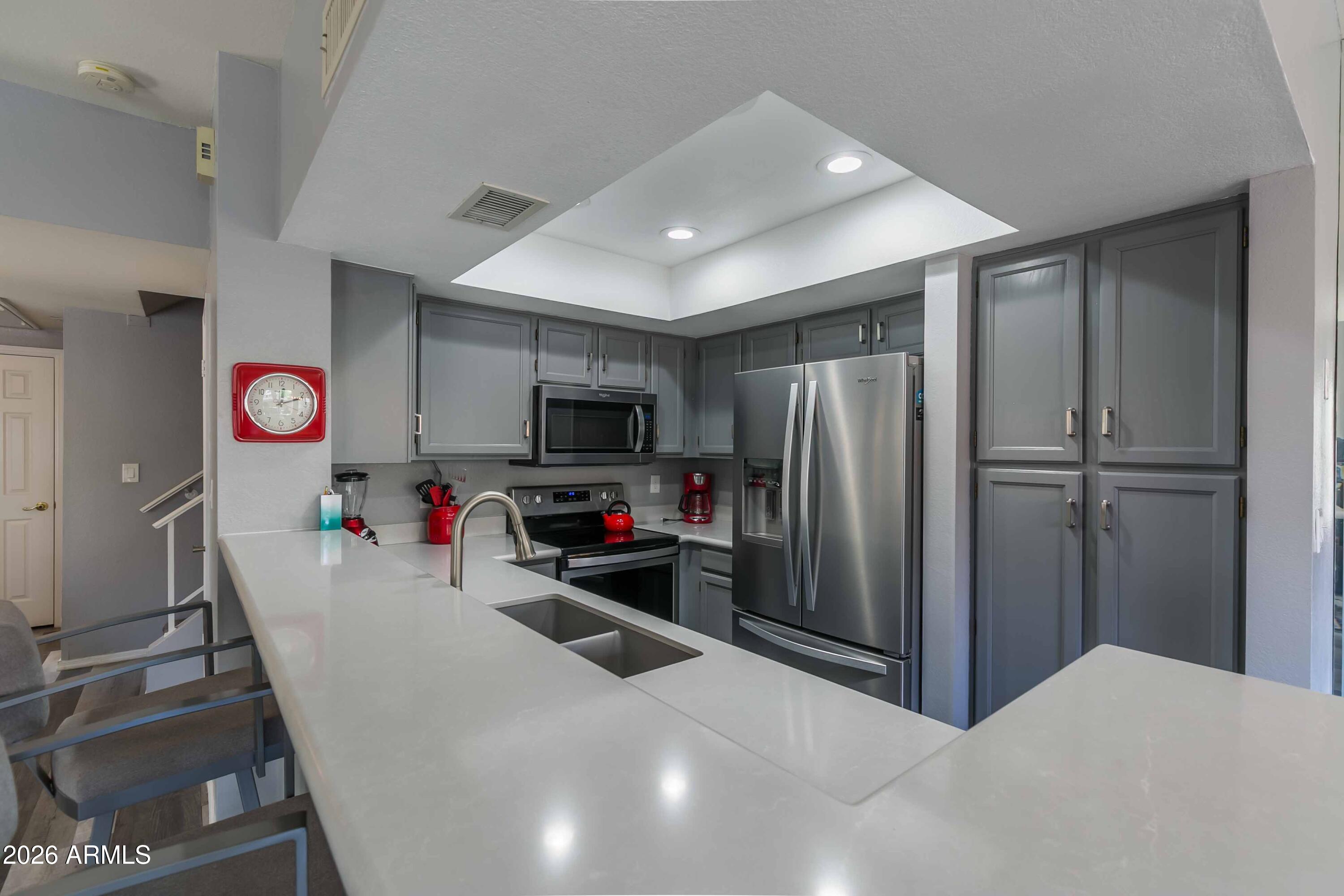 9705 East Mountain View Road, Unit 1107 Scottsdale, AZ 85258 - Photo 5 of 35 Updated Modern Kitchen