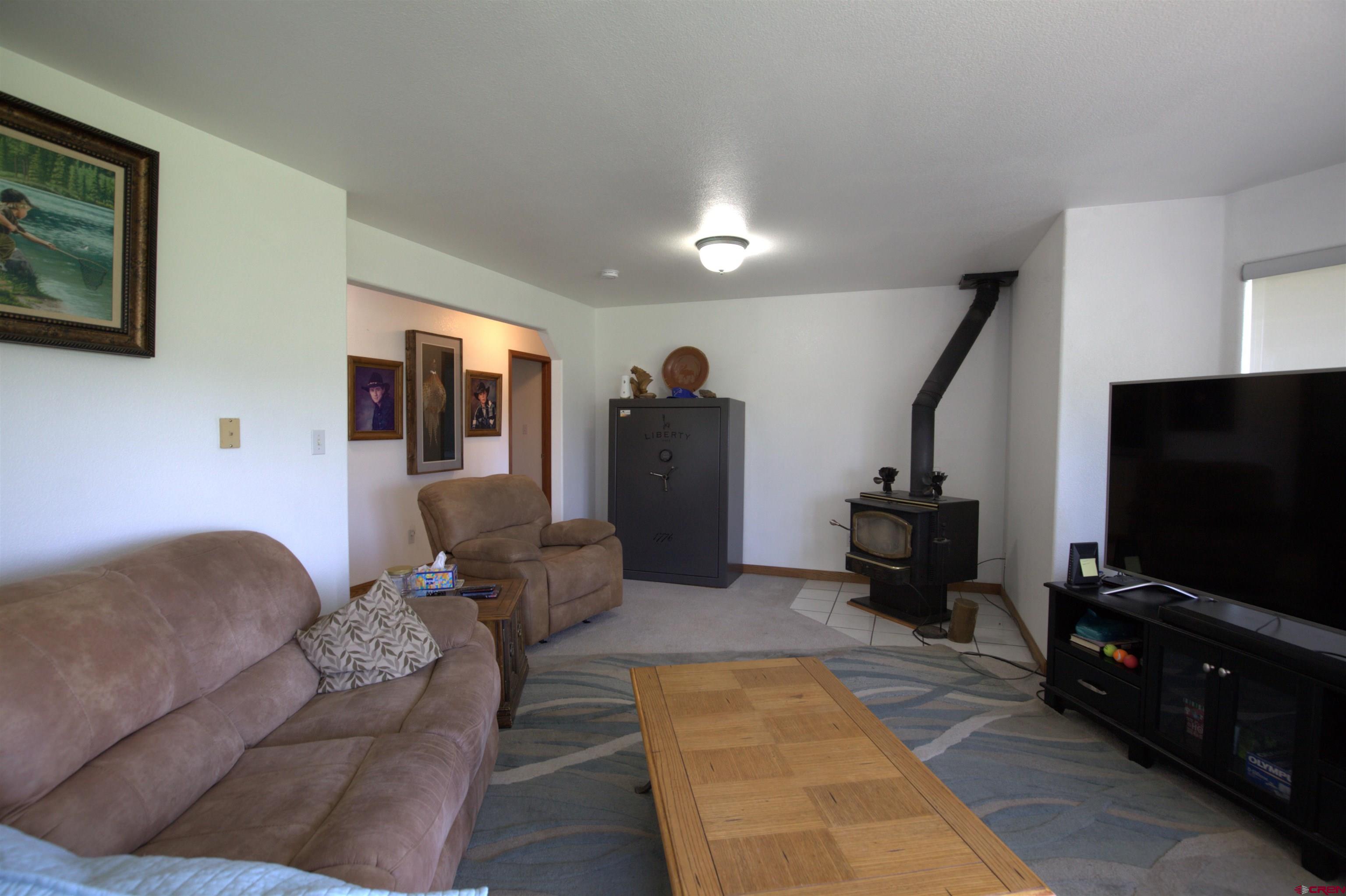 29669 DD Road Nucla, CO 81424 - Photo 20 of 33 a living room with furniture and a flat screen tv