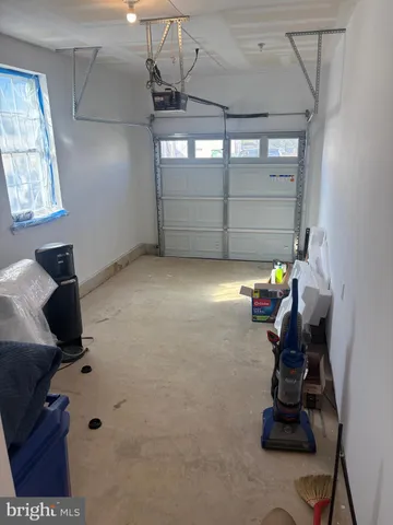 a room with gym equipment