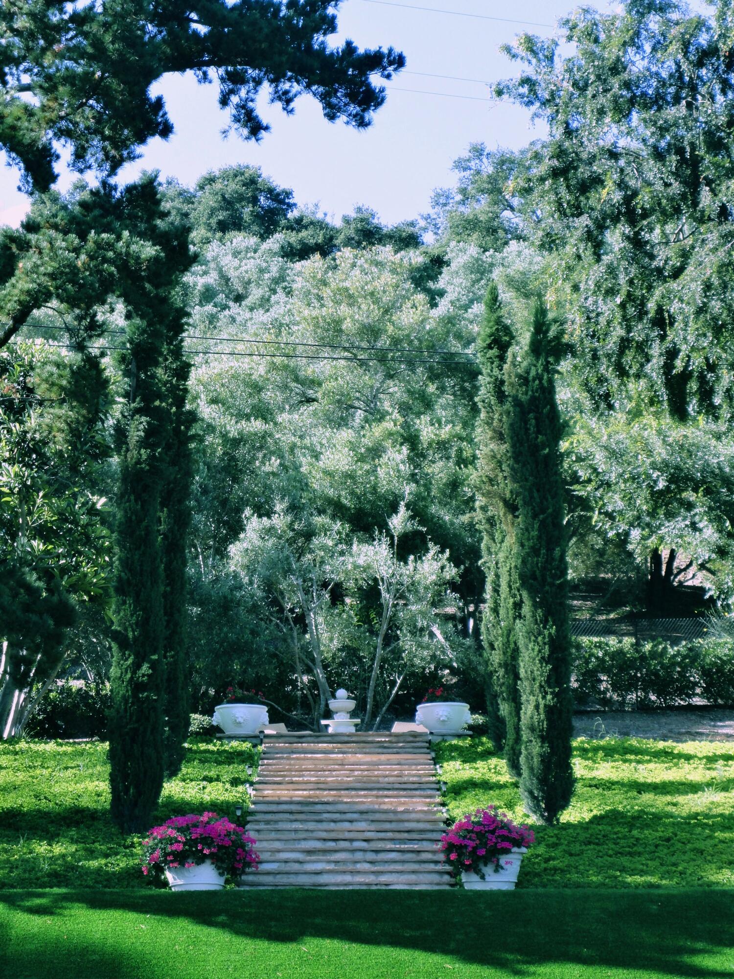 1188 East Mountain Drive Montecito, CA 93108 - Photo 43 of 44 a green field with lots of trees in the background