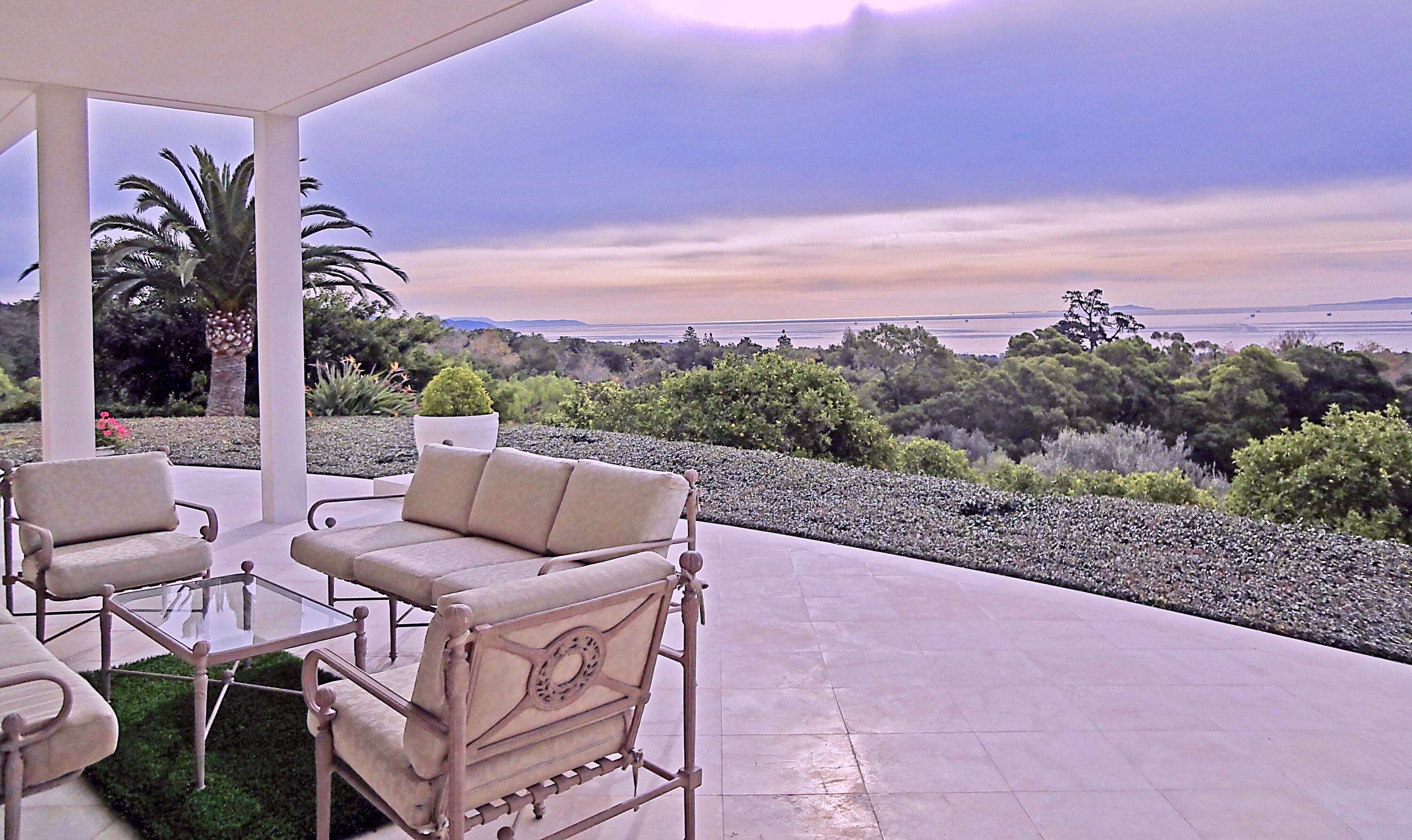 1188 East Mountain Drive Montecito, CA 93108 - Photo 9 of 44 a view of a patio