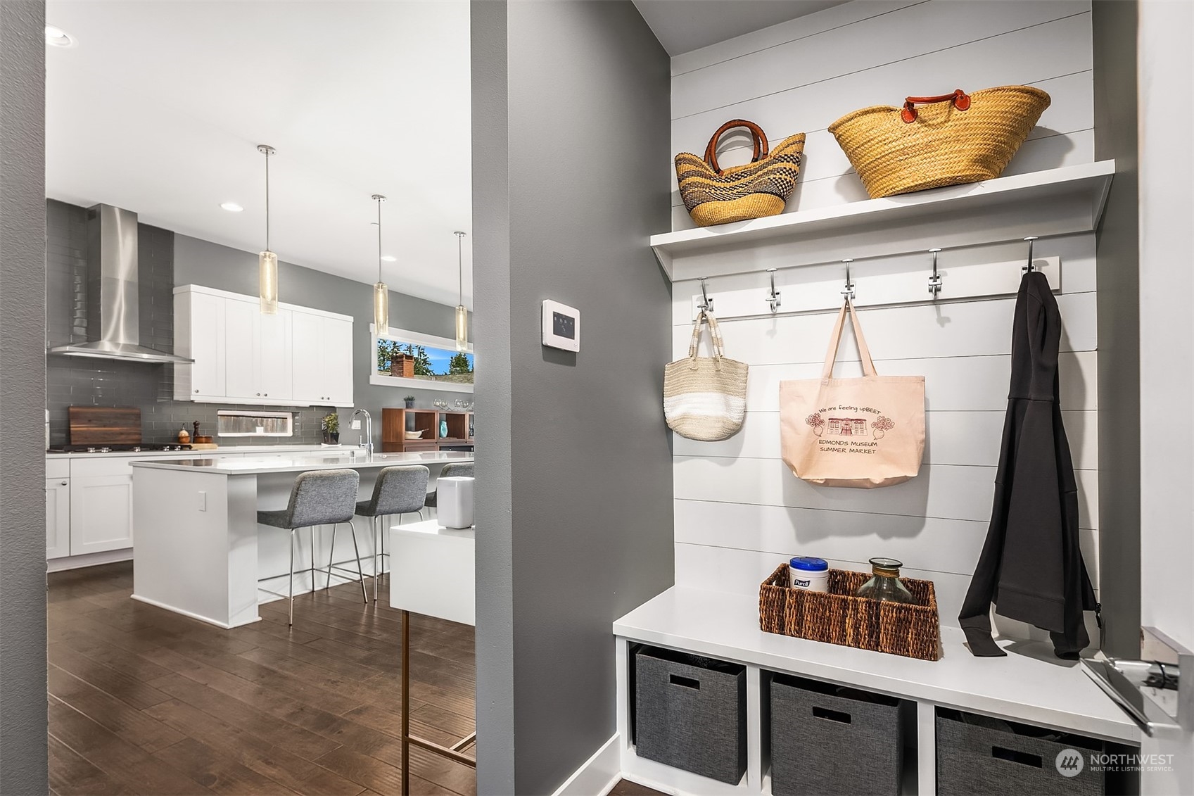 8721 218th Street Southwest Edmonds, WA 98026 - Photo 6 of 34 a kitchen with stainless steel appliances granite countertop a sink and a stove