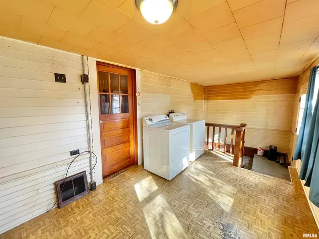 a balcony view with a sink
