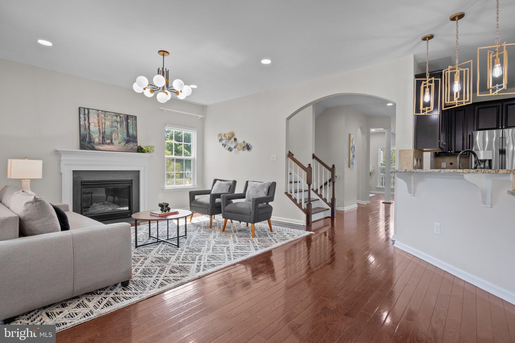 3612 Jacob Stout Road Doylestown, PA 18902 - Photo 8 of 51 Family room with fireplace