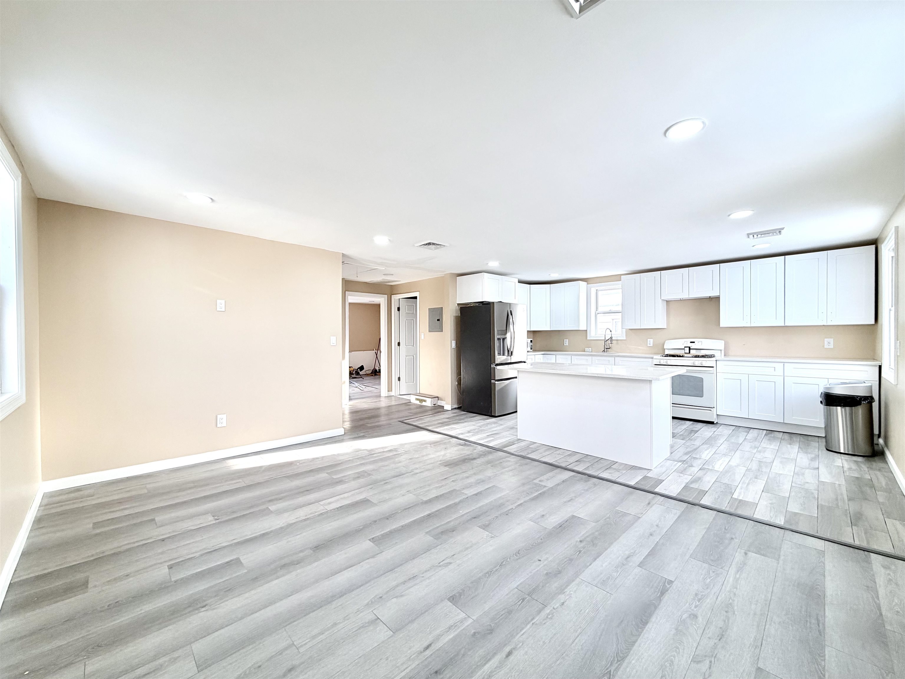1572 Summit Avenue, Unit 2 Hillside, NJ 07205 - Photo 9 of 20 a view of a kitchen with wooden floor