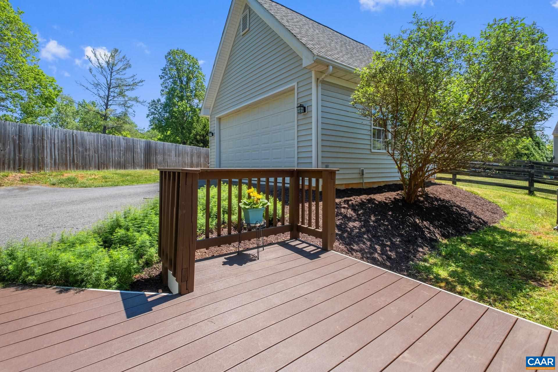 1285 Amber Ridge Road Crozet, VA 22901 - Photo 29 of 33 a view of a backyard with sitting area