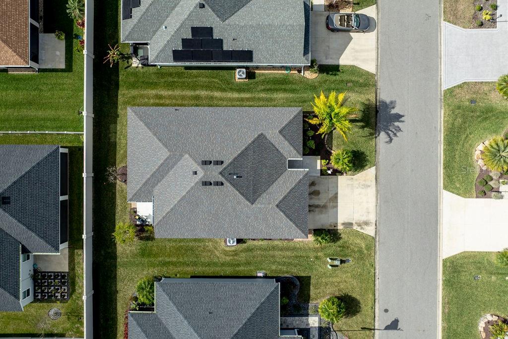 2938 Chimborazo Way The Villages, FL 32163 - Photo 48 of 50 an aerial view of a house with a garden