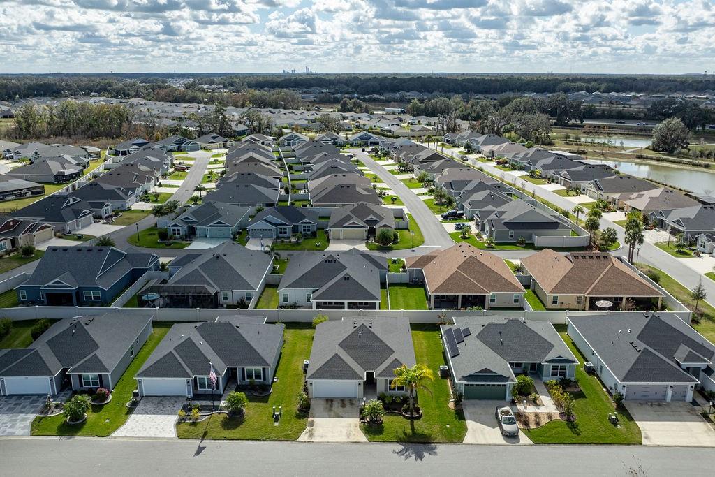 2938 Chimborazo Way The Villages, FL 32163 - Photo 50 of 50 an aerial view of residential houses with outdoor space