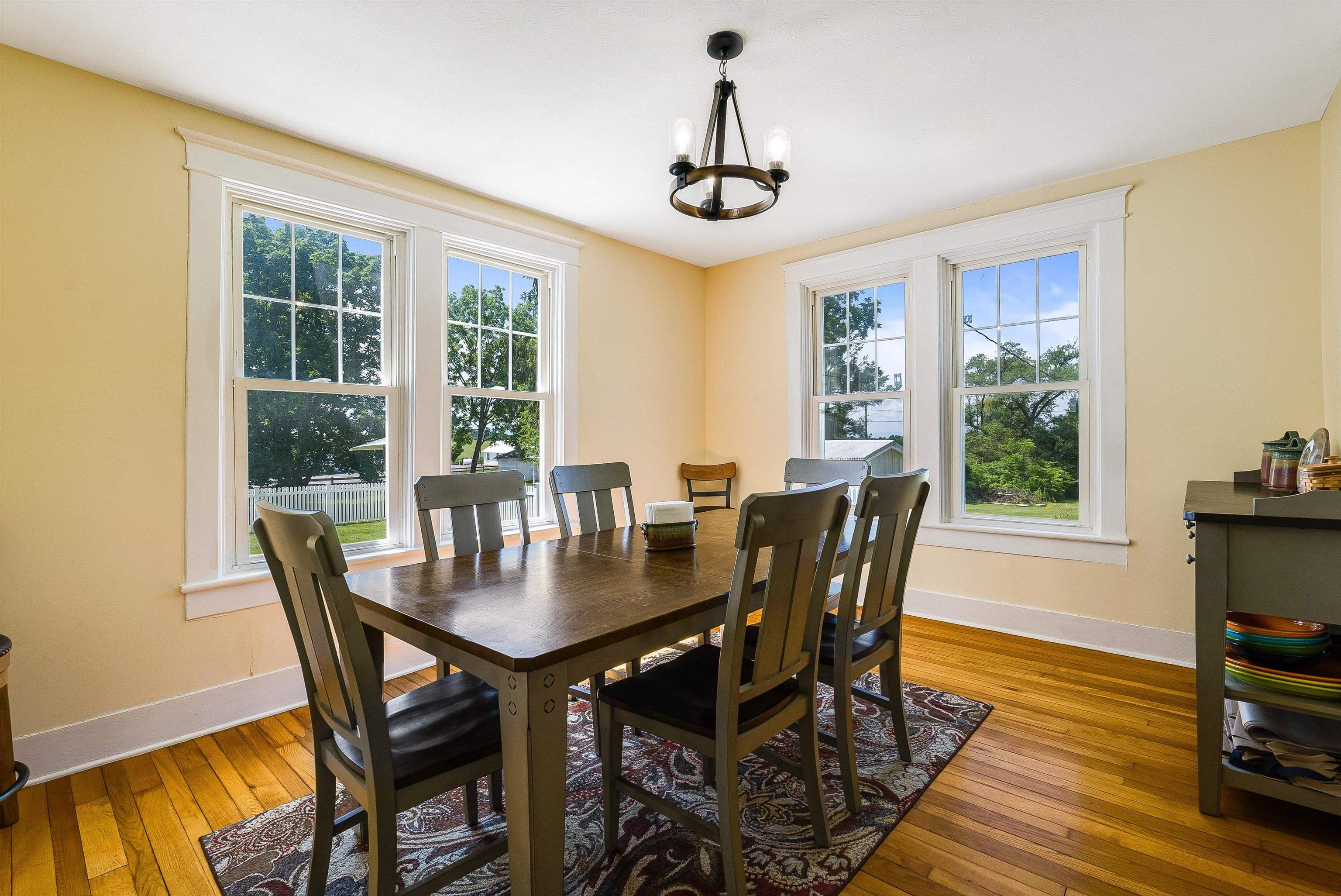 3027 Cross Keys Road Harrisonburg, VA 22801 - Photo 14 of 50 a view of a dining room with furniture window and outside view