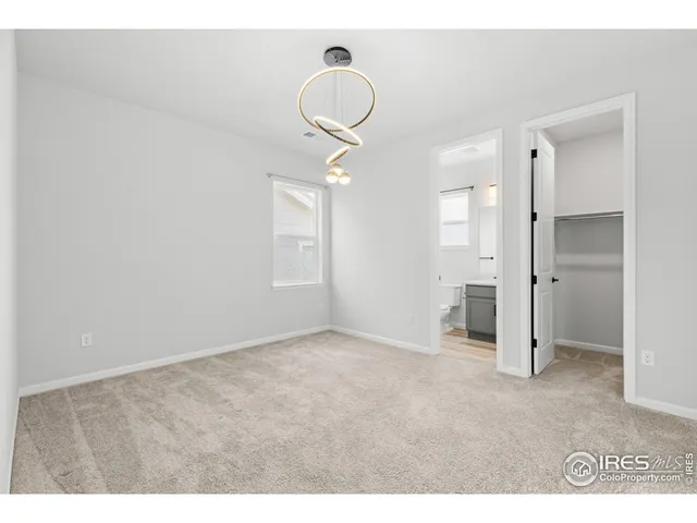 a view of empty room