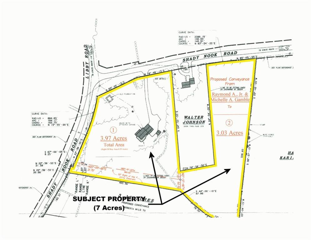 522 Shady Nook Road West Newfield, ME 04095 - Photo 30 of 30 Portion of survey plan, showing...