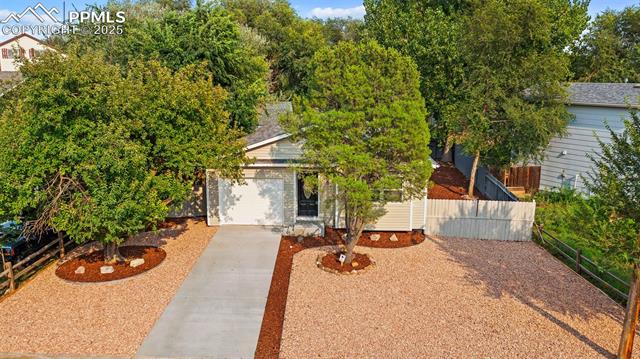 562 Blossom Field Road Fountain, CO 80817 - Photo 27 of 41 View of property hidden behind natural elements with driveway