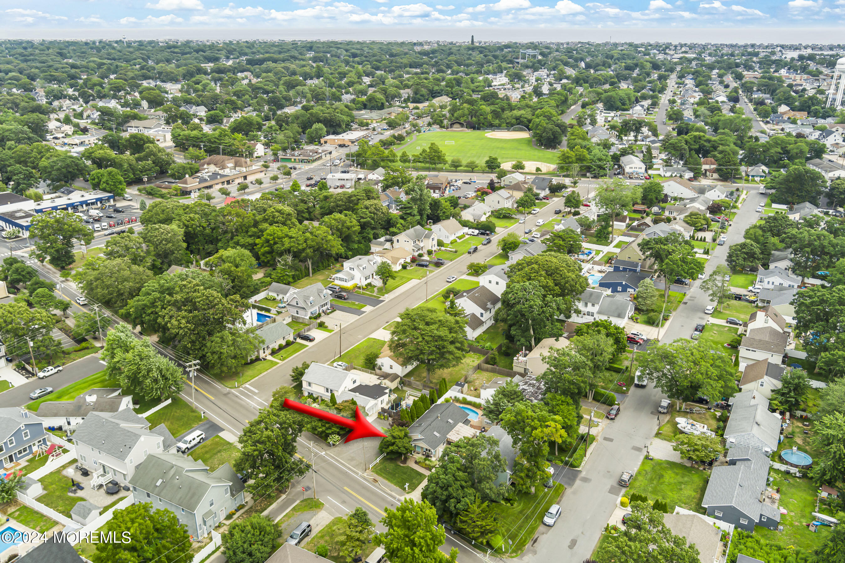 1406 Dorsett Dock Road Point Pleasant, NJ 08742 - Photo 30 of 34 Aerial