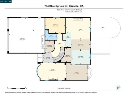 $2,598,000 | 704 Blue Spruce Drive, Danville, CA 94506