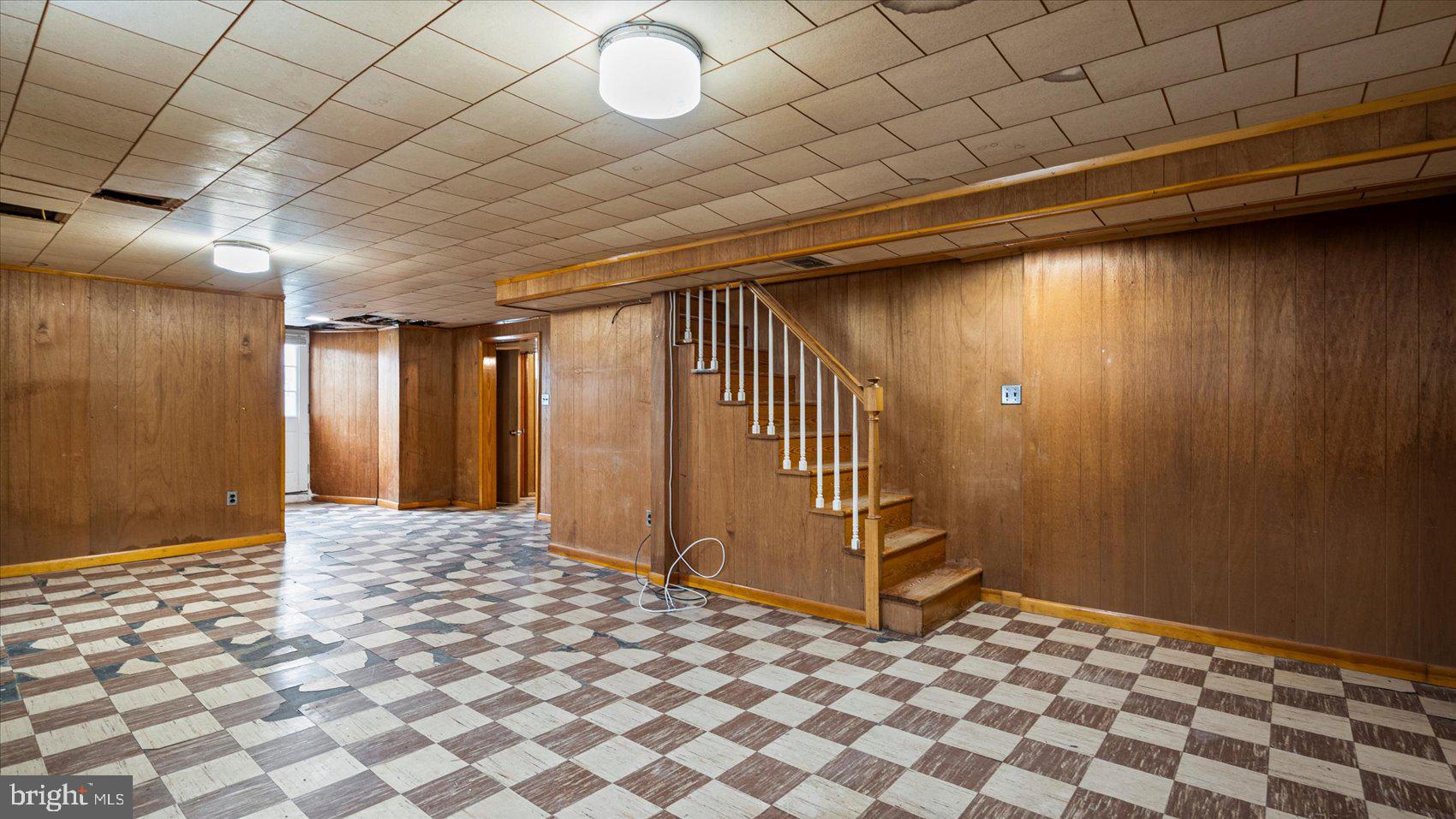 1821 Weyburn Road Baltimore, MD 21237 - Photo 25 of 45 a view of a room with wooden walls
