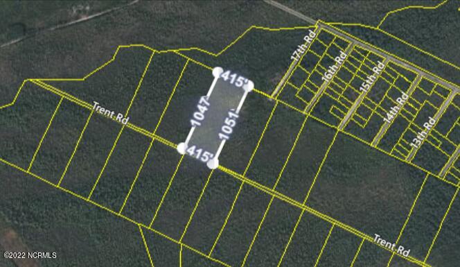 428 Trent Road Boiling Spring Lakes, NC 28461 - Photo 1 of 1 CRS Data - Property Map for 428 Trent Rd