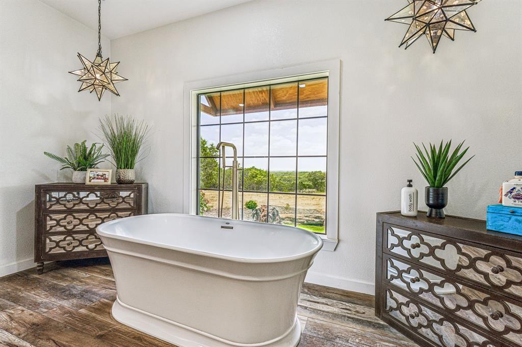 1473 Highway 16 Strawn, TX 76475 - Photo 20 of 38 Soaking modern farm tub