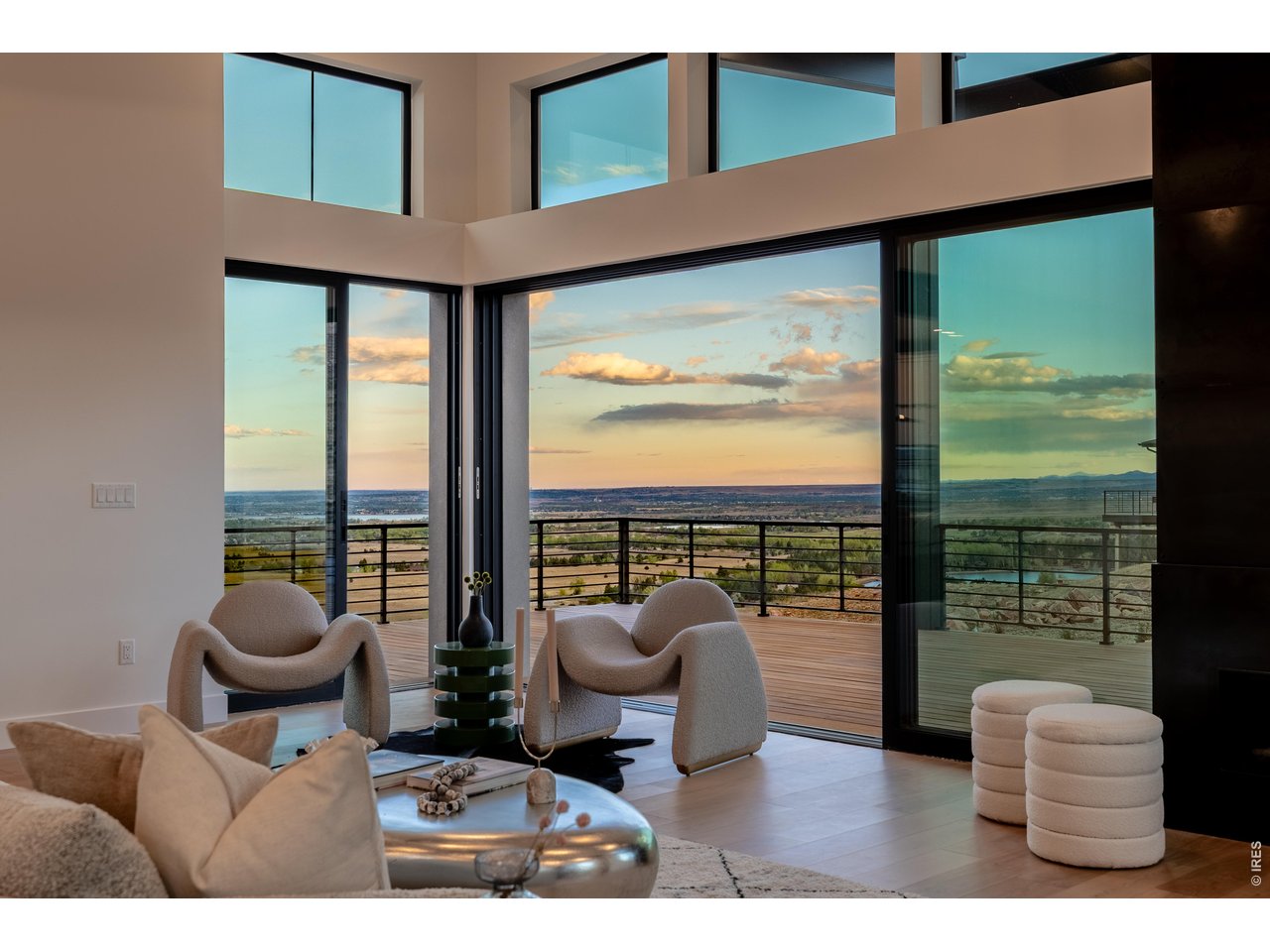9578 Mountain Ridge Drive Boulder, CO 80302 - Photo 7 of 47 a balcony with furniture and outdoor view