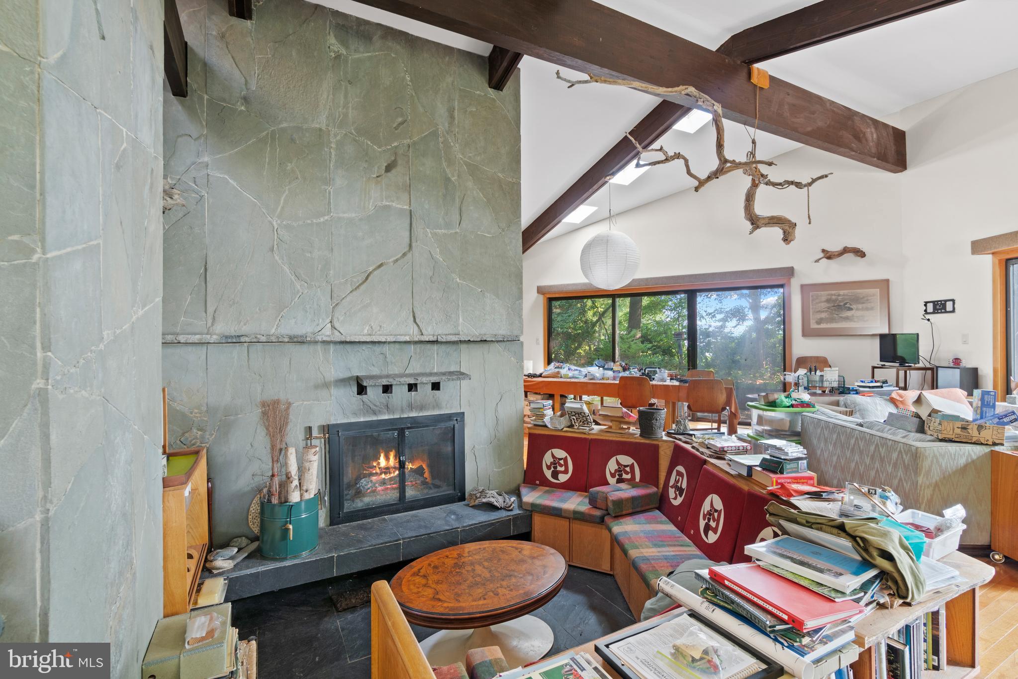 12211 Riverview Road Fort Washington, MD 20744 - Photo 11 of 45 sunken family room with massive slate fireplace