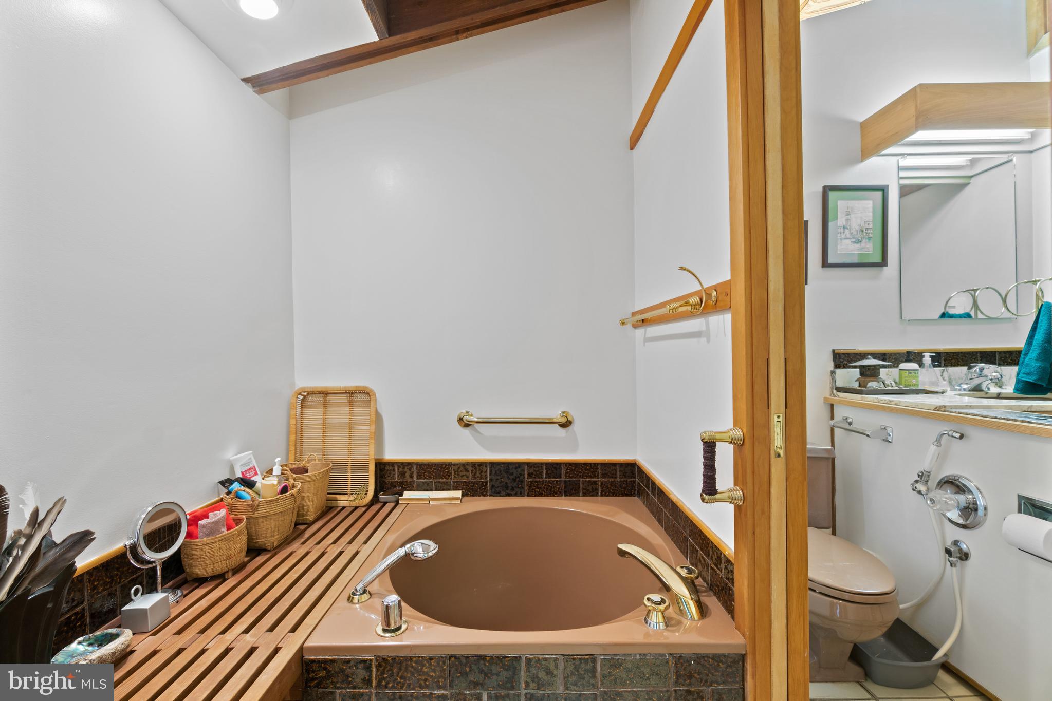 12211 Riverview Road Fort Washington, MD 20744 - Photo 33 of 45 hall bathroom with soaking tub